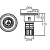 Форсунка гидромассажная ABLETECH вращающаяся 17L/min EM0048